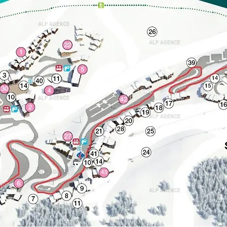 Apartamento Résidence Le Sapporo - Divisible 4/5 Pers - Wifi - Le Sapporo - 026sa -plagne Villages Mae-6034 La Plagne